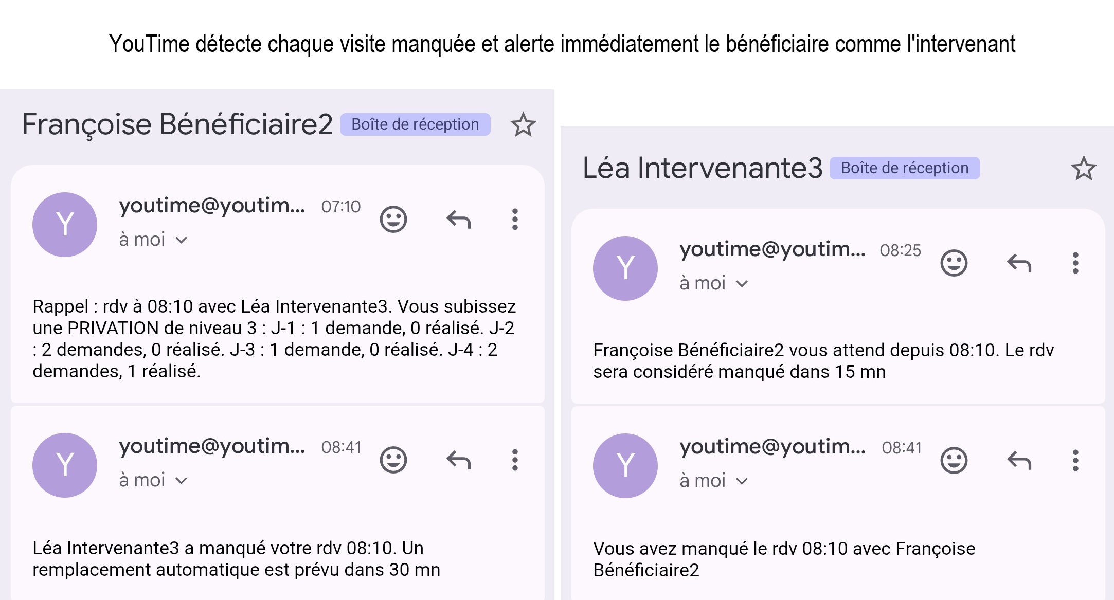 Aide à domicile manquée en période estivale